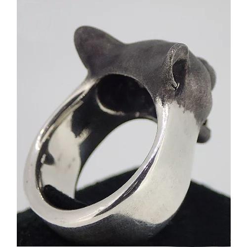 猫(ねこ)モチーフ銀製シルバーアクセサリー ネコ科の怒り、第一弾 