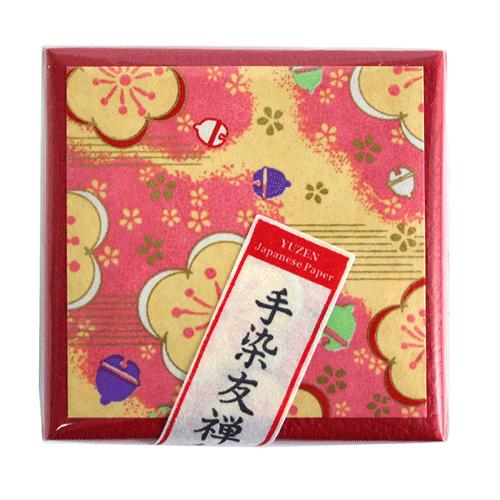 ちぎり絵　友禅和紙セット　大きめ4枚 ちぎり絵 友禅和紙セット 大きめ4枚