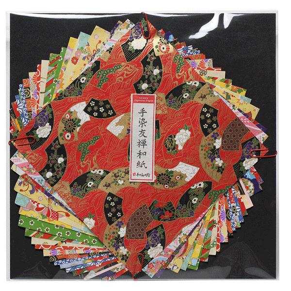 和紙 友禅和紙 手染友禅和紙 友禅紙折り紙 大 30枚入 折り紙 貼り絵 ちぎり絵 装飾 Taniguchi Cw050 日本ものこと百貨 通販 Yahoo ショッピング