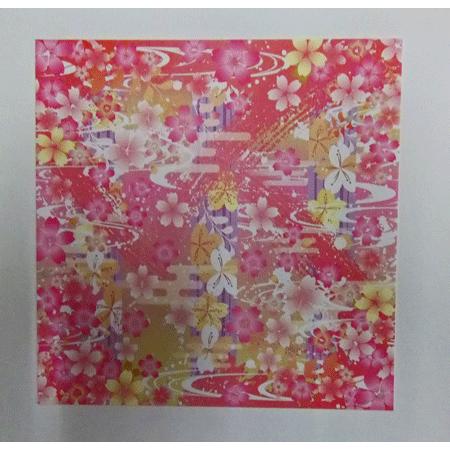 和紙片面千代紙 さくら 折り紙 貼り絵 ちぎり絵 装飾 : 日本もの 和紙片面千代紙 さくら 折り紙 貼り絵 ちぎり絵 装飾 : 日本もの