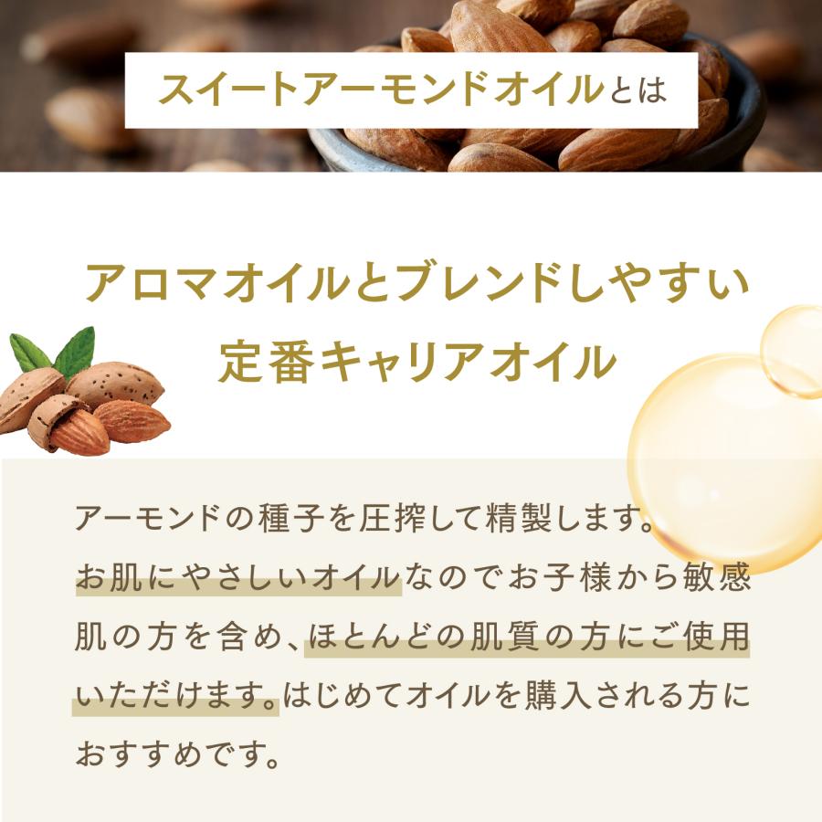 【6L】スイートアーモンドオイル 1000mL×6本（ハーフケース販売）【天然100％・精製】アーモンド油 アプレミディ キャリアオイル 大容量 業務用 送料無料の画像