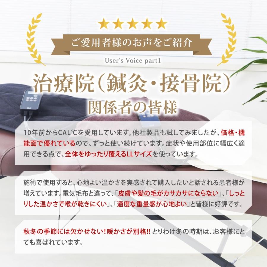 ホットパック CAL℃（カルド）CARBON PREMIUM Lサイズ 肩 腰 温度調節  