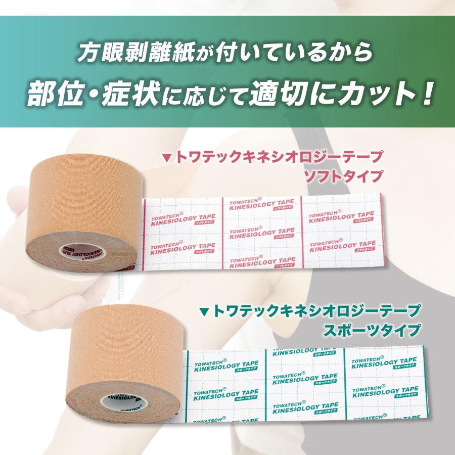 トワテック キネシオロジーテープ 50mm×32m 1巻 ソフトタイプ トワテック キネシオロジーテープ 50mm×32m 1巻 ソフトタイプ