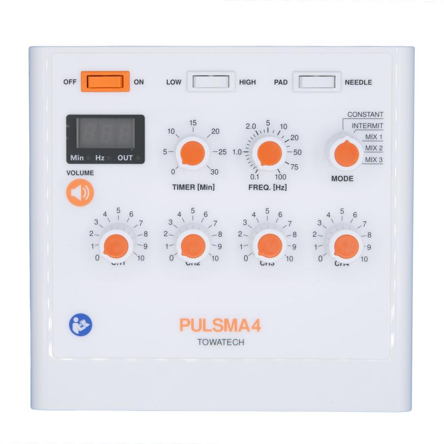 鍼電極低周波治療器 PULSMA4（パルスマ4） 送料無料 トワテック 鍼通電 