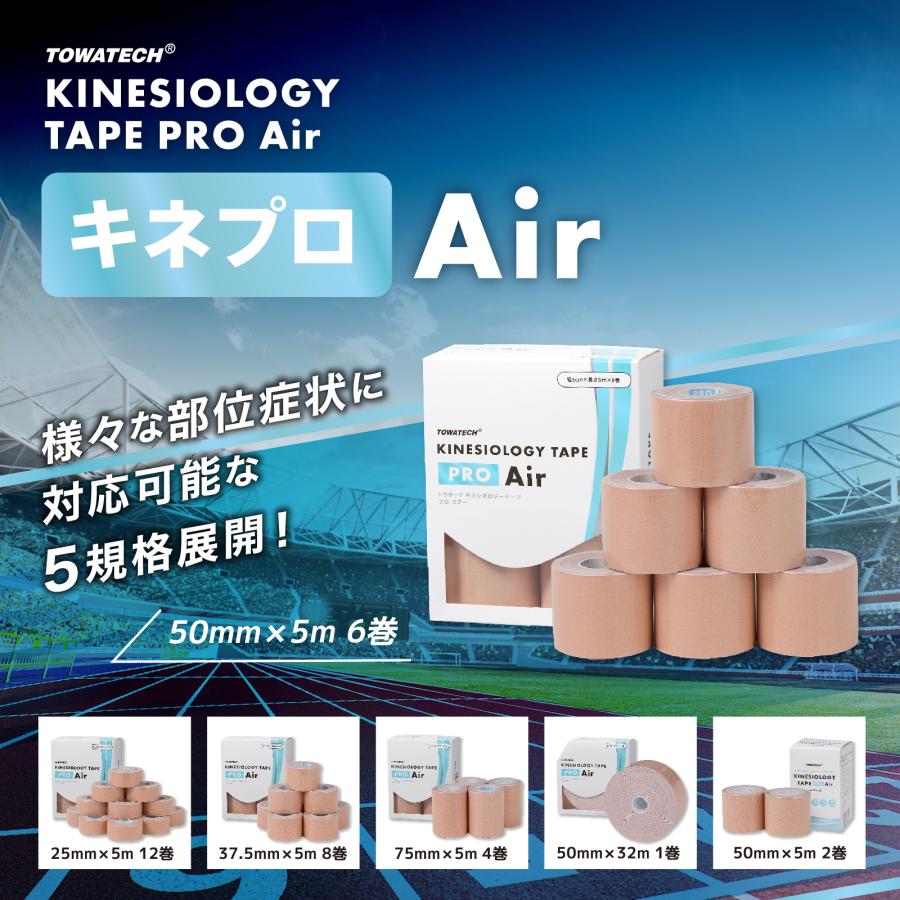 4箱セット トワテック キネシオロジーテープ キネシオテープ