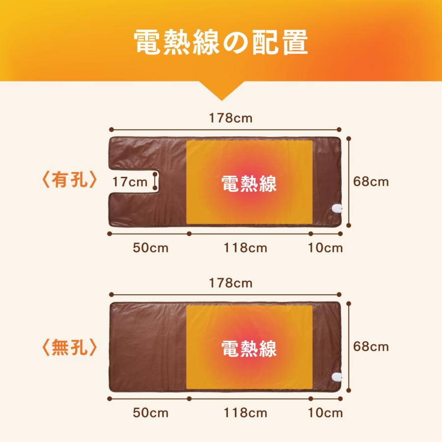 トワテック 【無孔】TWヒートマット ベッド 消音モード付き エステ