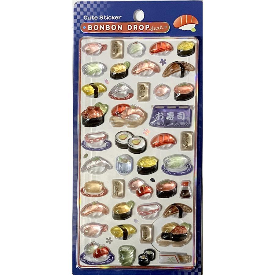 Q-LiA（クーリア） 新品 ボンボンドロップシール お寿司 正規品 3D