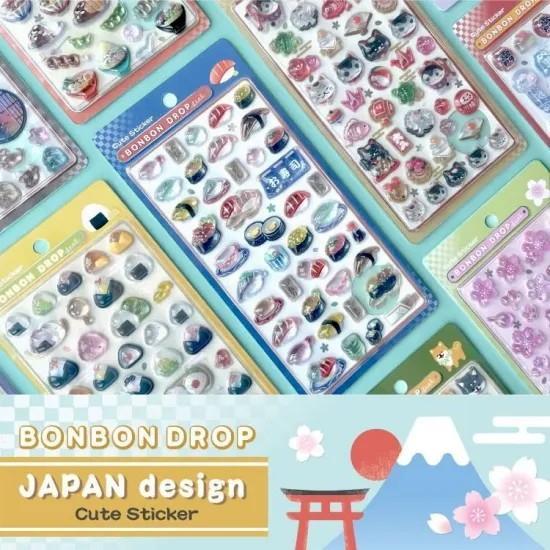 Q-LiA（クーリア） 新品 ボンボンドロップシール 日本食 和柄 94481