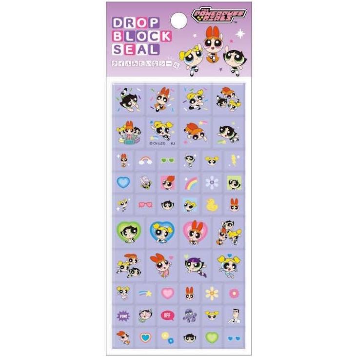 カミオジャパン 新品 パワーパフガールズ ドロップブロックシール