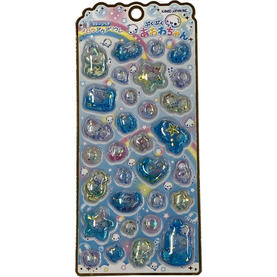 カミオジャパン 新品・未開封 ステッカー メロウアクアリウム ぷくぷく