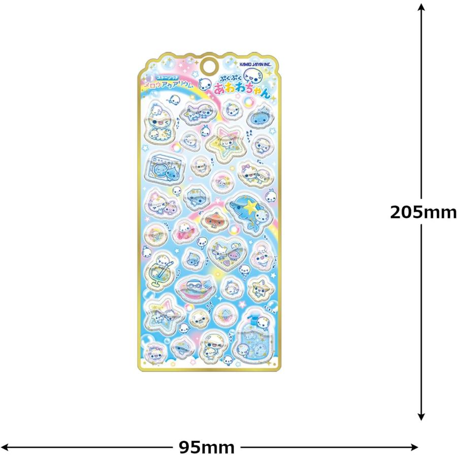 カミオジャパン 新品・未開封 ステッカー メロウアクアリウム ぷくぷく