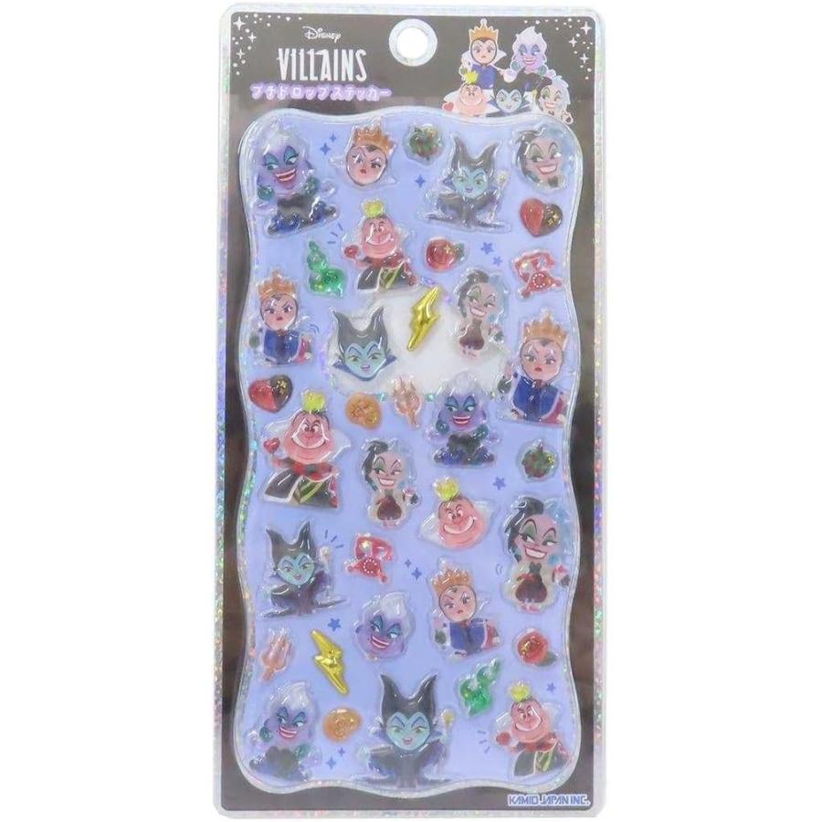 カミオジャパン 新品 キャラクター ディズニーヴィランズ シールシート