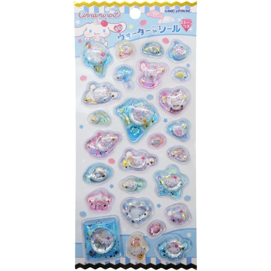 カミオジャパン 新品 シナモロール シールシート プチウォーターIN