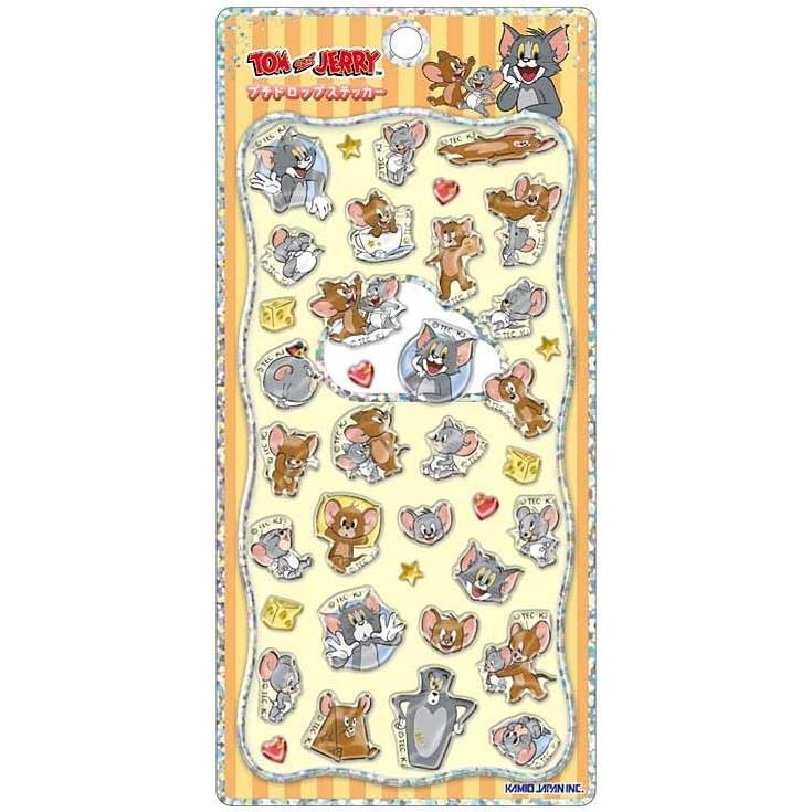 プチドロップステッカー　ディズニー　パワパフ　トムジェリ　スマイリー　10枚 カミオジャパン 新品未開封 トムとジェリー2 プチドロップステッカー