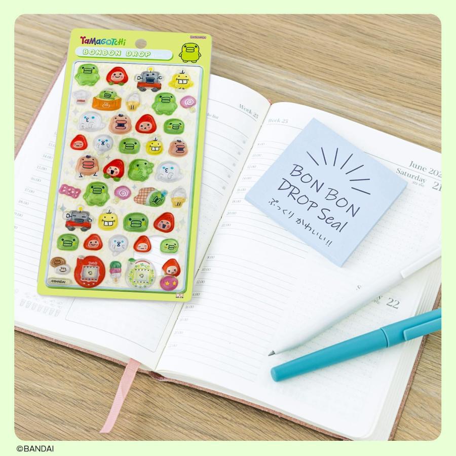 サンスター文具 新品 たまごっち グッズ シール ボンボンドロップ