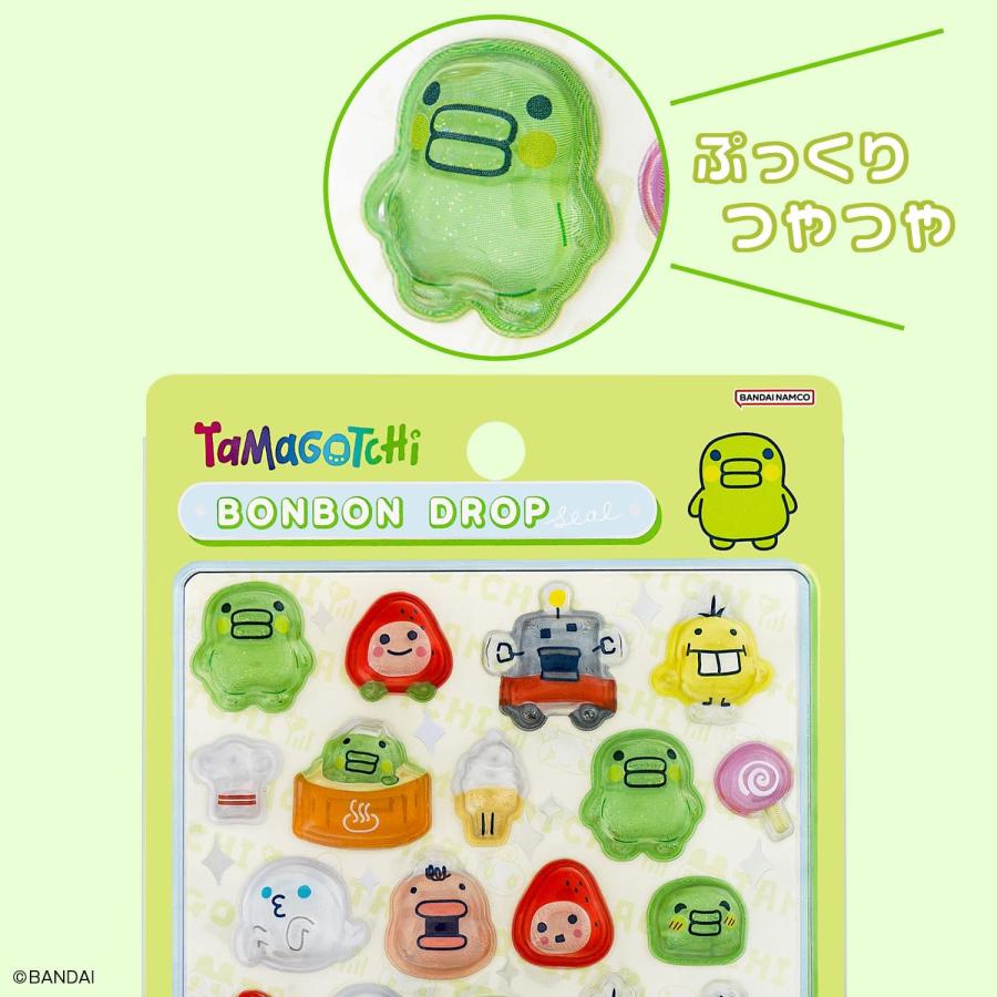 サンスター文具 新品 たまごっち グッズ シール ボンボンドロップ