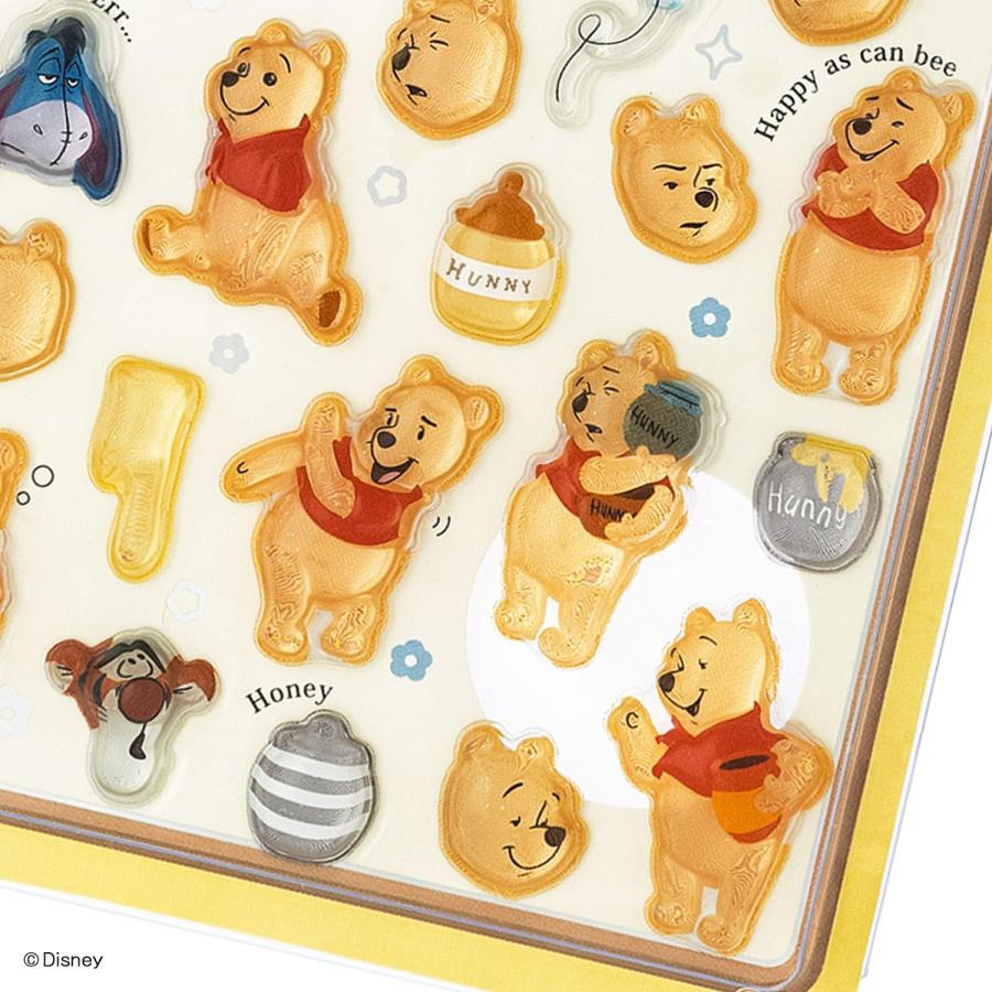 サンスター文具 新品 ディズニー シール ボンボンドロップシール くま