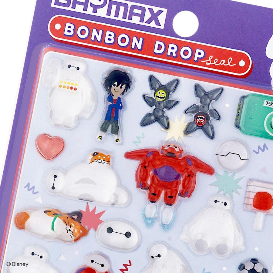 サンスター文具 新品 ディズニー シール ボンボンドロップシール ベイ