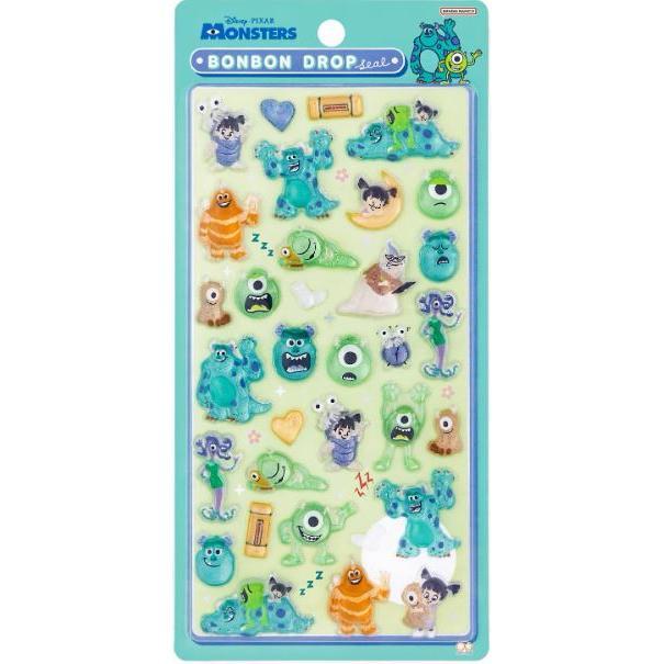 サンスター文具 新品 ディズニー シール ボンボンドロップシール