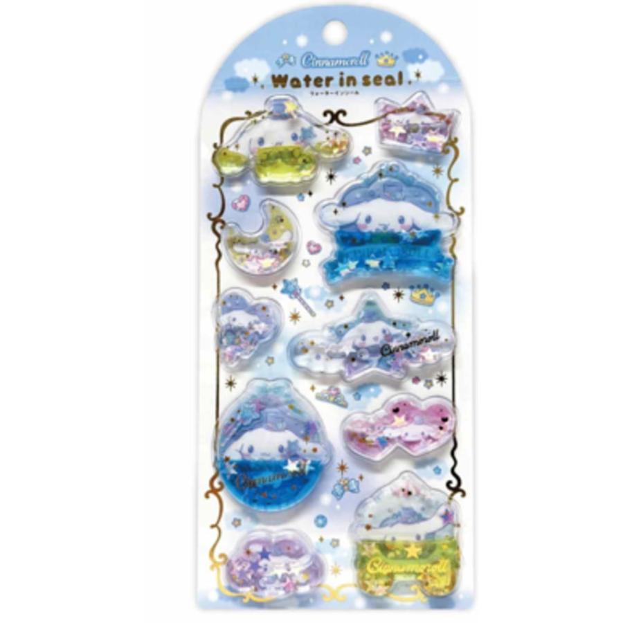 新品 サンリオキャラクターズ ウォーターインシール シナモロール