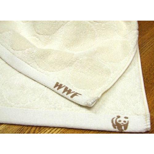 【オーガニックコットン】WWF エッグ　フェイスタオル｜towel-agatsuma