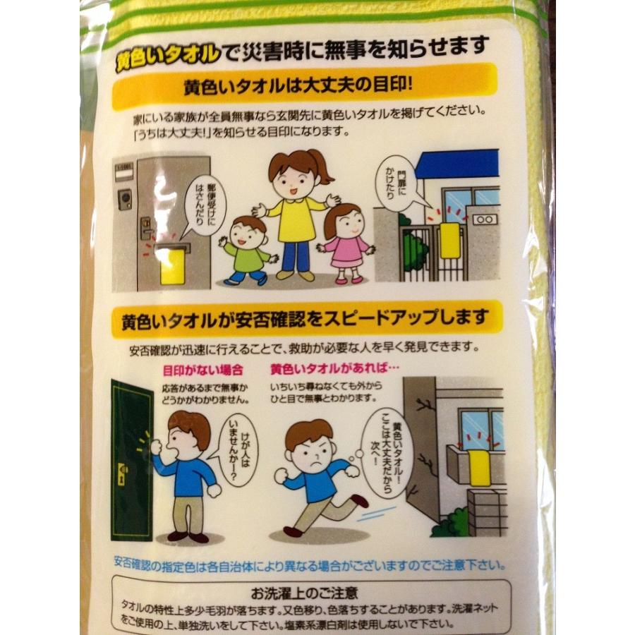 防災 非常用 安否確認タオル 10枚セット 送料無料 : タオル園 - 通販 