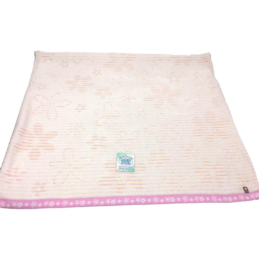 バスタオル 今治タオル 厚手 ふわふわ ソフトフラワー バスタオル 2枚セット(ブルー1枚・ピンク1枚) 今治タオルブランド 送料無料 | 今治タオル | 09