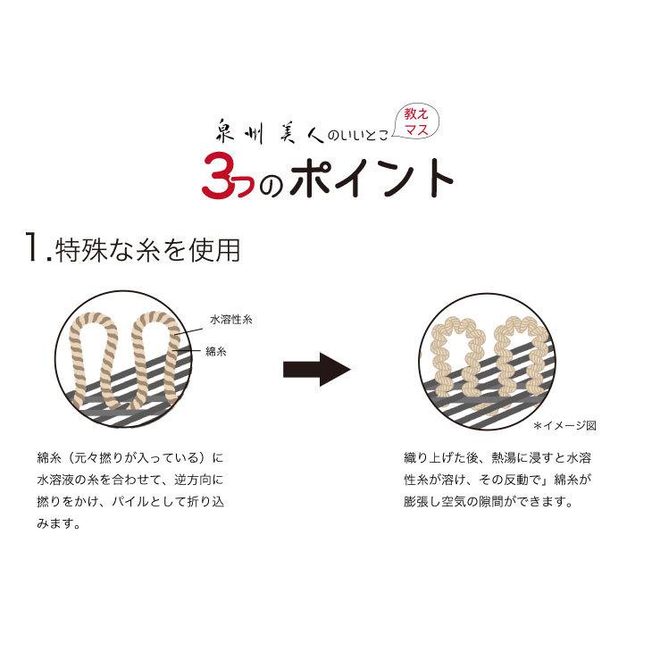 泉州タオル 泉州美人 ビッグフェイスタオル 約33×120cm 浅野撚糸 日本