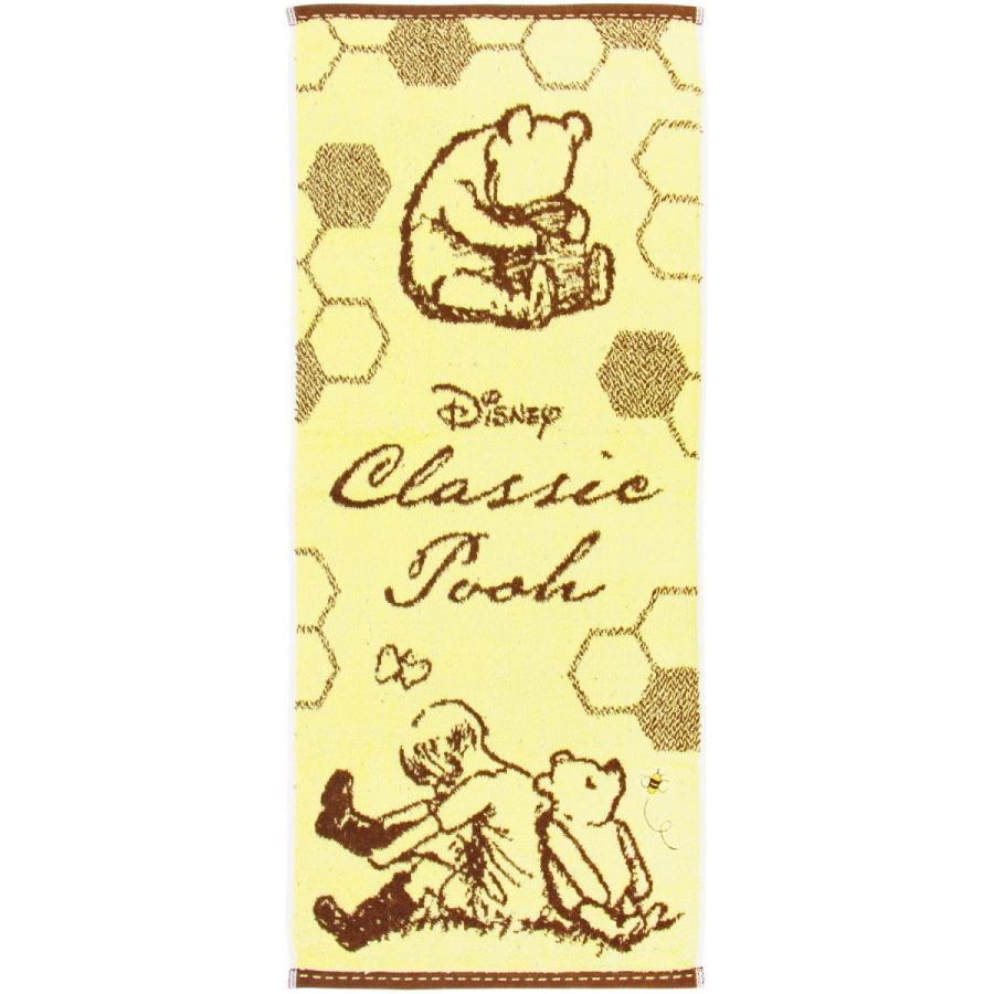 フェイスタオル オーガニックコットン ディズニー オールド クラシックプー 約34 80cm エコ Fj いおりいちふ 通販 Yahoo ショッピング