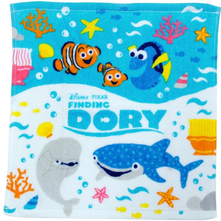 ハンドタオル ディズニー ピクサー ファインディングドリー フローティング 同柄2枚組 約34 35cm Wg いおりいちふ 通販 Yahoo ショッピング