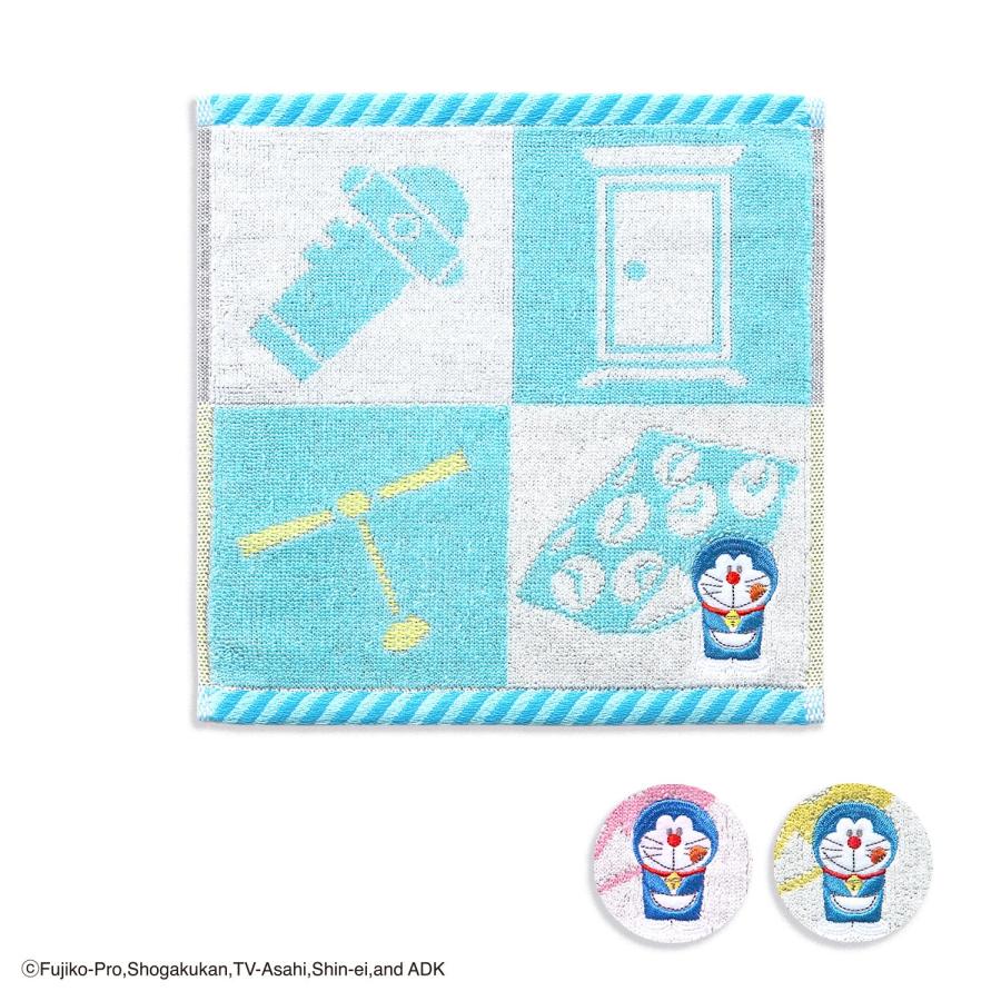タオル 名入れ 刺繍 MiRAi ドラえもん アイコン タオルハンカチ ギフト