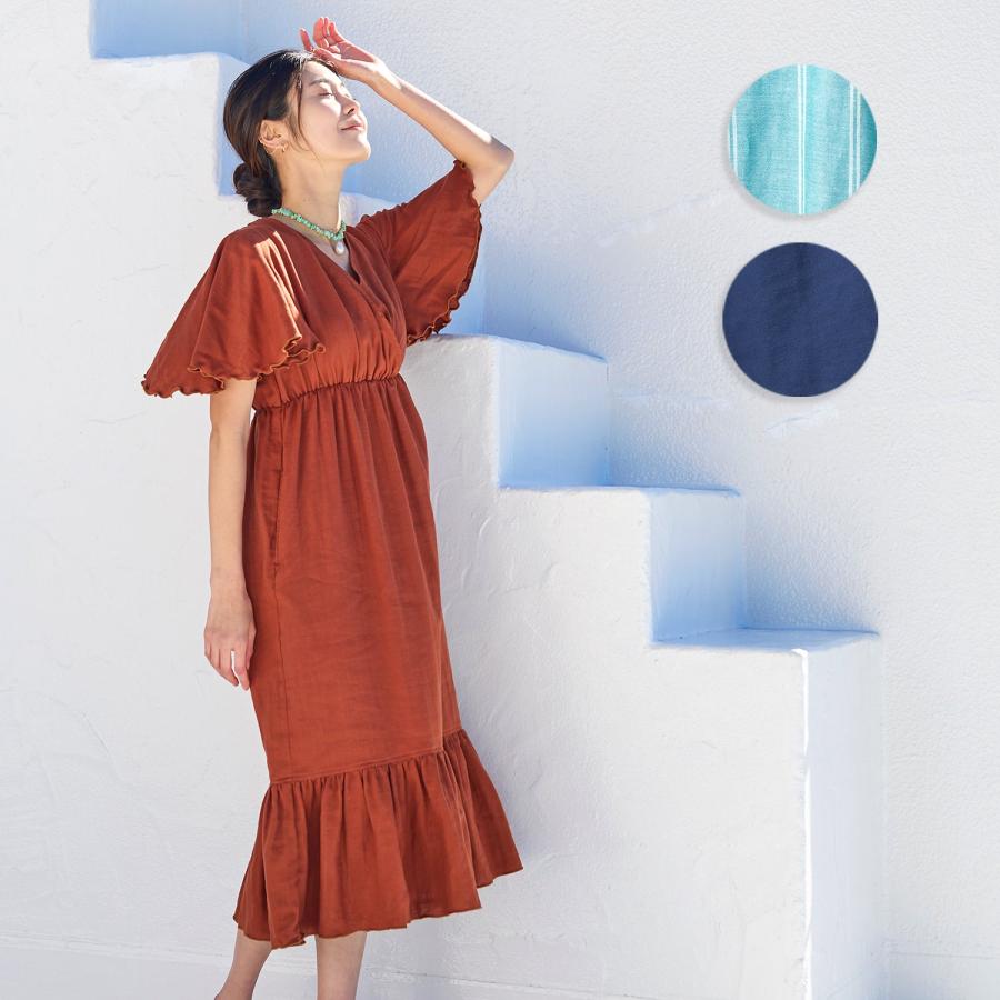 タオル美術館 cococi ワンピース ガーゼカシュクール リリー ギフト