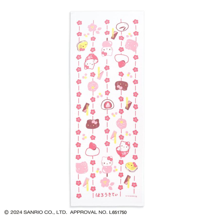 タオル手ぬぐい（パッケージ入り） Sanrio characters 和菓子 ギフト