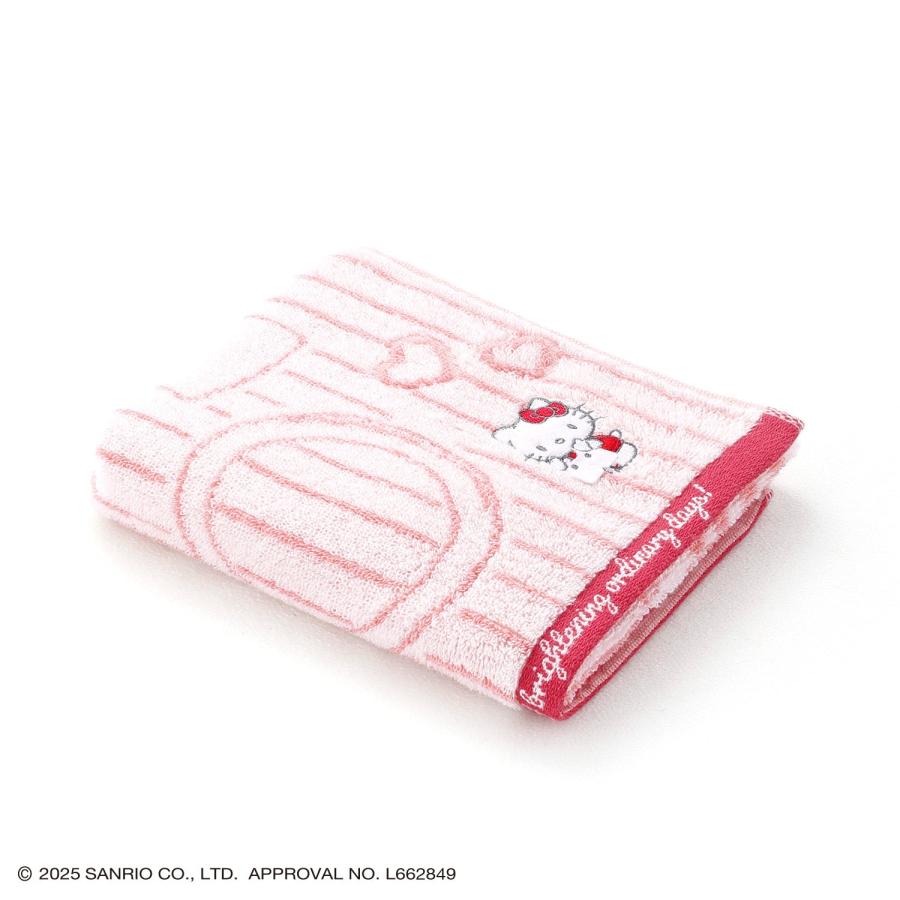 フェイスタオル Sanrio characters お洗濯 名入れ 刺繍 ギフト 贈り物