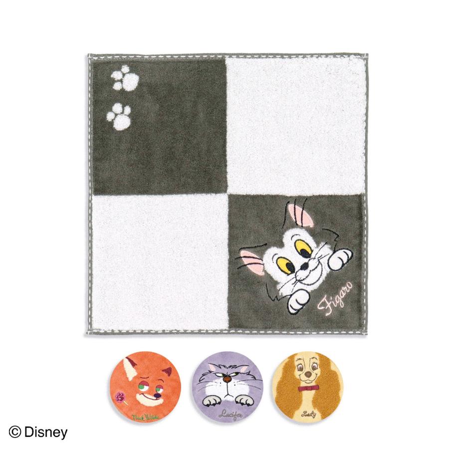 Disney（ディズニー） タオルハンカチ タオル 名入れ 刺繍 アニマル