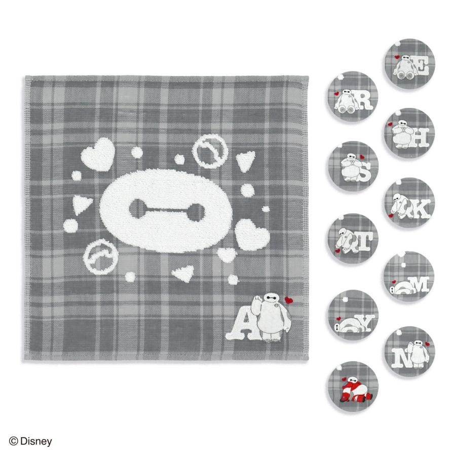 Disney（ディズニー） イニシャルチェック（ベイマックス） タオル