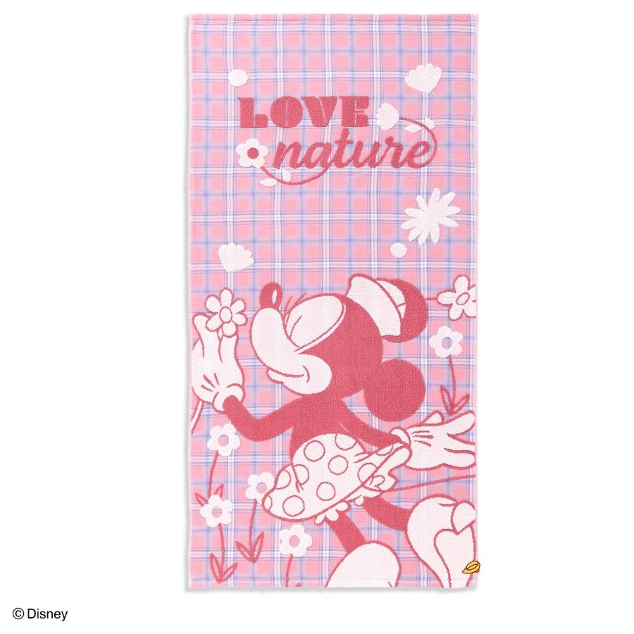 Disney（ディズニー） バスタオル タオル 名入れ 刺繍 Happy Day