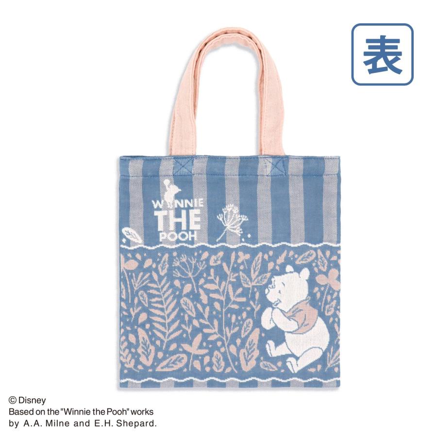 Disney プーさん　ミニタオル＆折りたたみトートバッグセット Disney（ディズニー） ミニバッグ くまのプーさん リーフィ プチギフト