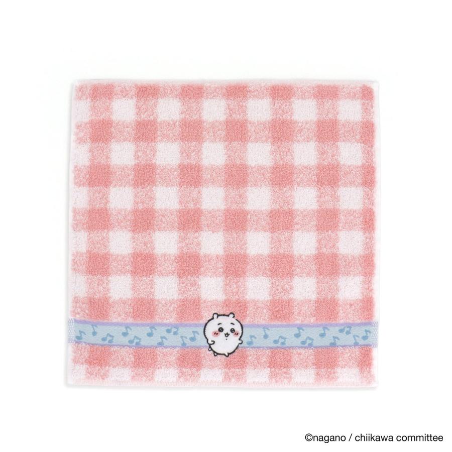 タオルハンカチ タオル 名入れ 刺繍 ちいかわ 音符 ギフト プレゼント
