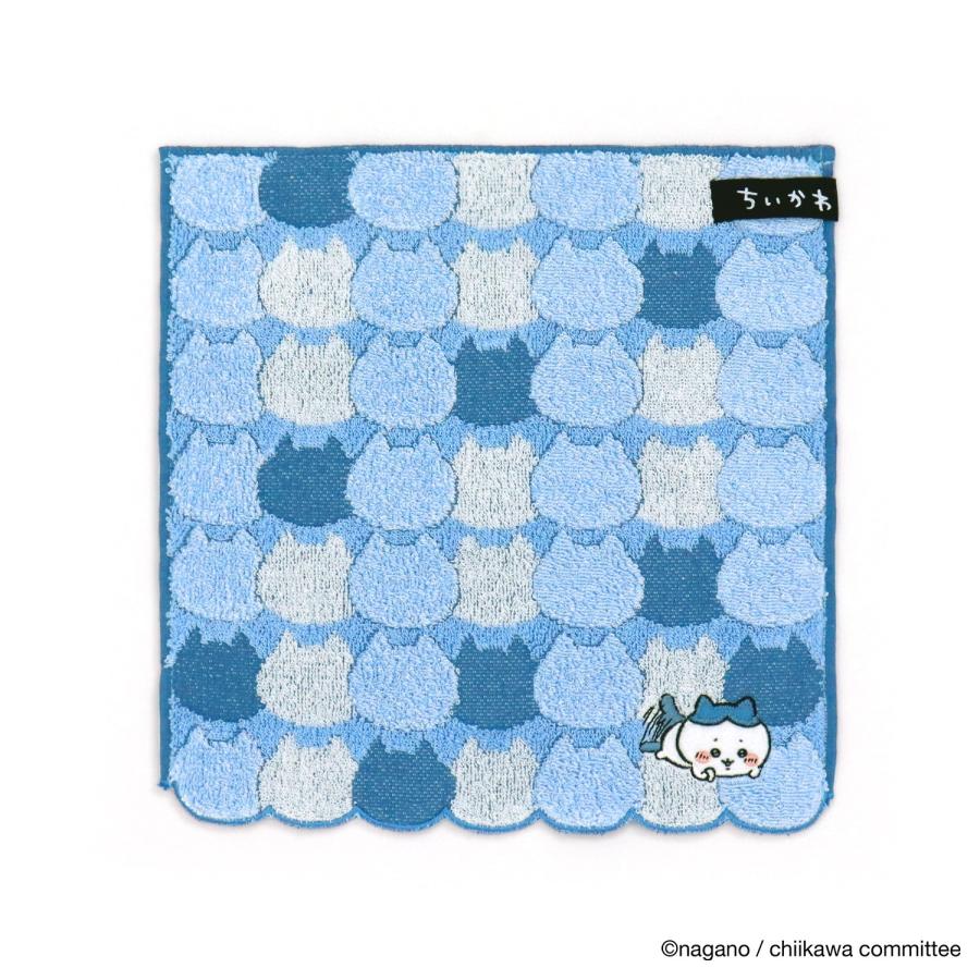 タオルハンカチ タオル 名入れ 刺繍 ちいかわ おかお ギフト