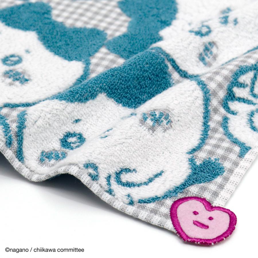 ちいかわ タオルギフトセット ちょこんとチェック 名入れ 刺繍 ギフト