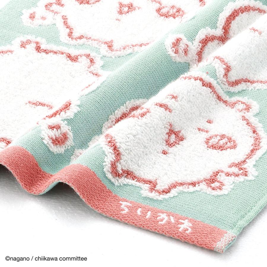 ちいかわ タオルハンカチ イエー 名入れ 刺繍 プチギフト 贈り物 敬老