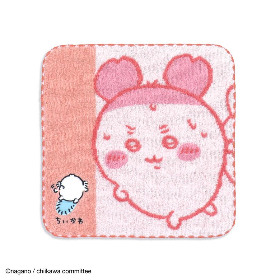 ちいかわ タオルハンカチ 運んでる 名入れ 刺繍 プチギフト 贈り物