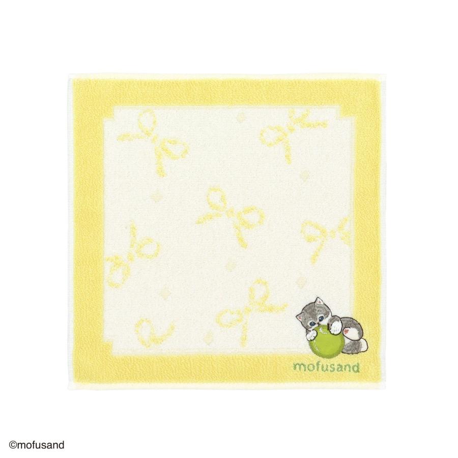 新品★ミニタオル★ハンカチ★２種★お花にゃん★ゆるにゃん★モフサンド 新品☆ミニタオル☆ハンカチ☆2種☆お花にゃん☆ゆるにゃん