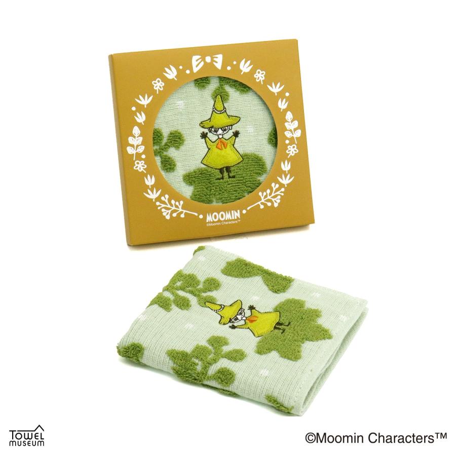 MOOMIN（ムーミン） タオルハンカチ タオル 名入れ 刺繍 ごきげん