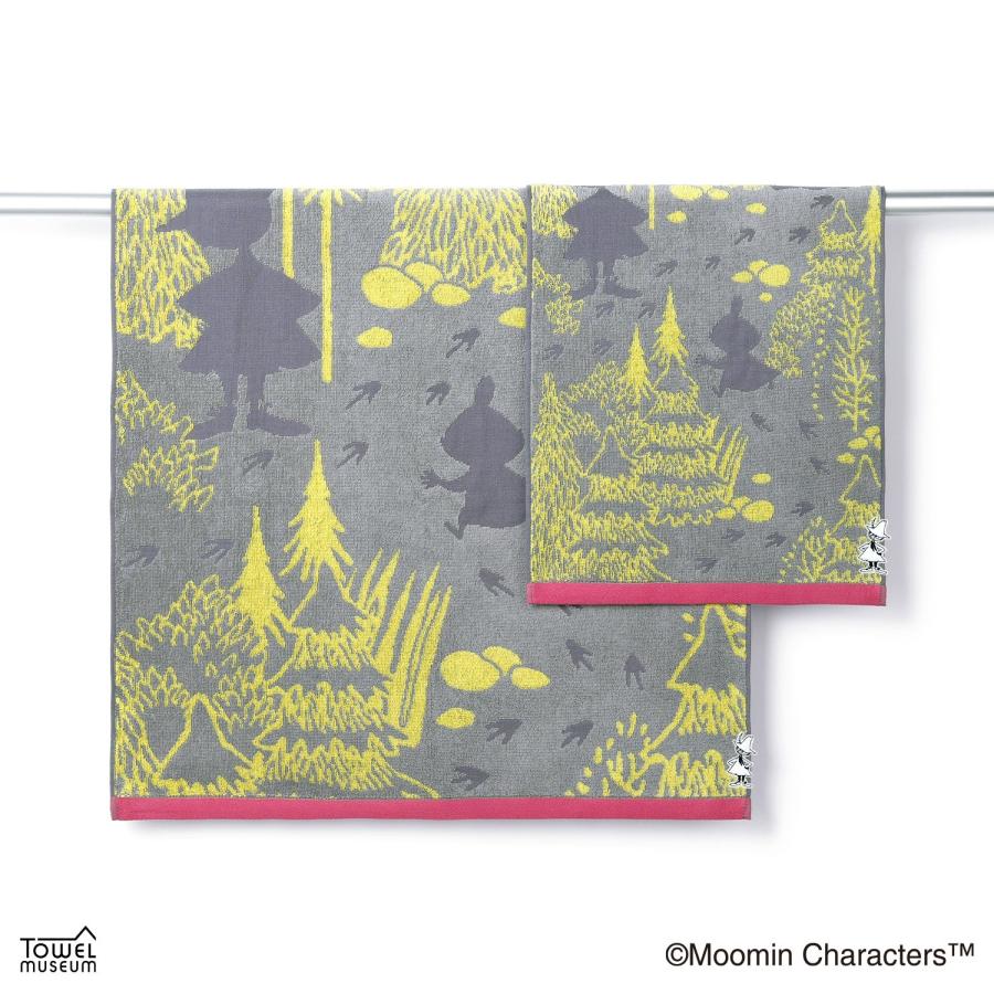 MOOMIN（ムーミン） バスタオル 寄り道 名入れ 刺繍 ギフト クリスマス