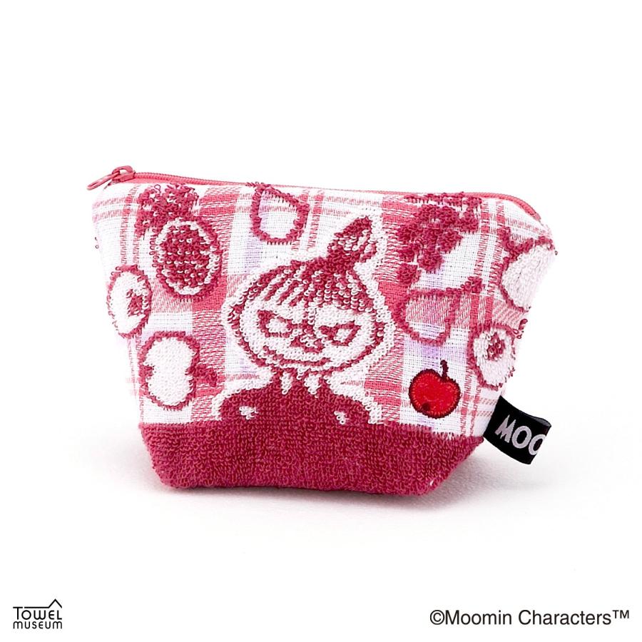 メゾピアノ　ミミちゃン巾着ポーチ、タオルセット 35周年記念 ミミ・ポポ・エマ キャラクターフェイス巾着(F ピンク): キッズ