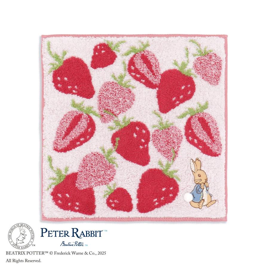 ピーターラビット（PETER RABBIT） タオルハンカチ タオル 名入れ 刺繍
