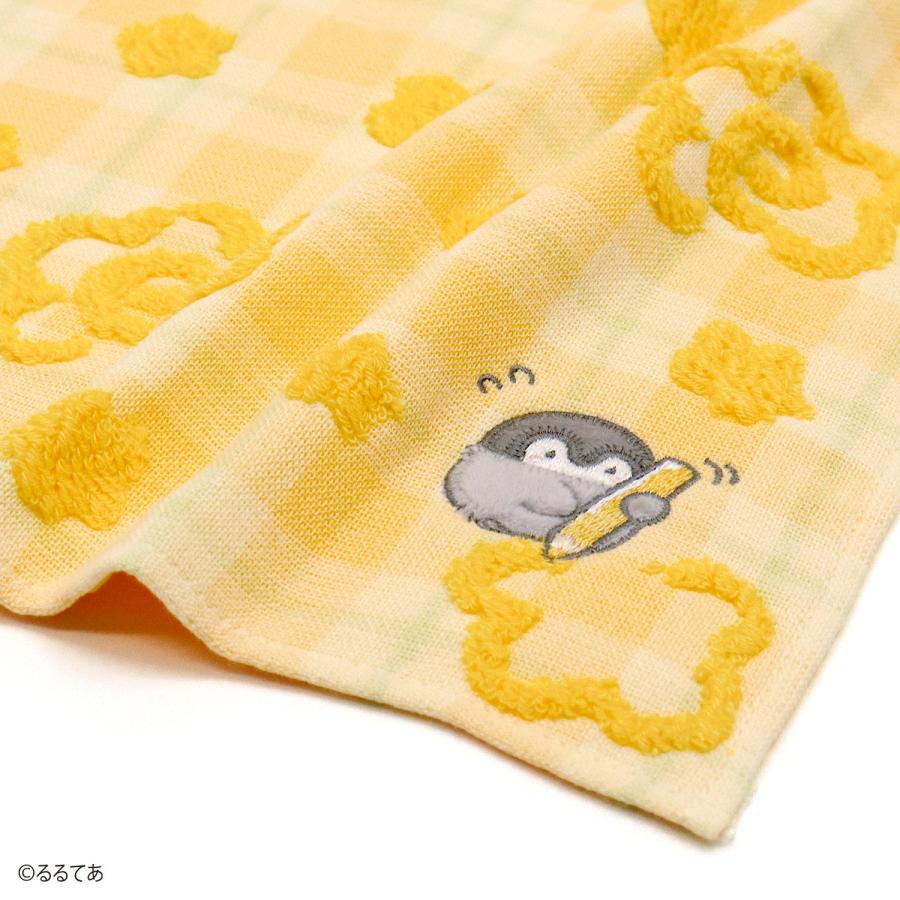 タオルハンカチ タオル 名入れ 刺繍 コウペンちゃん 君にはなまる