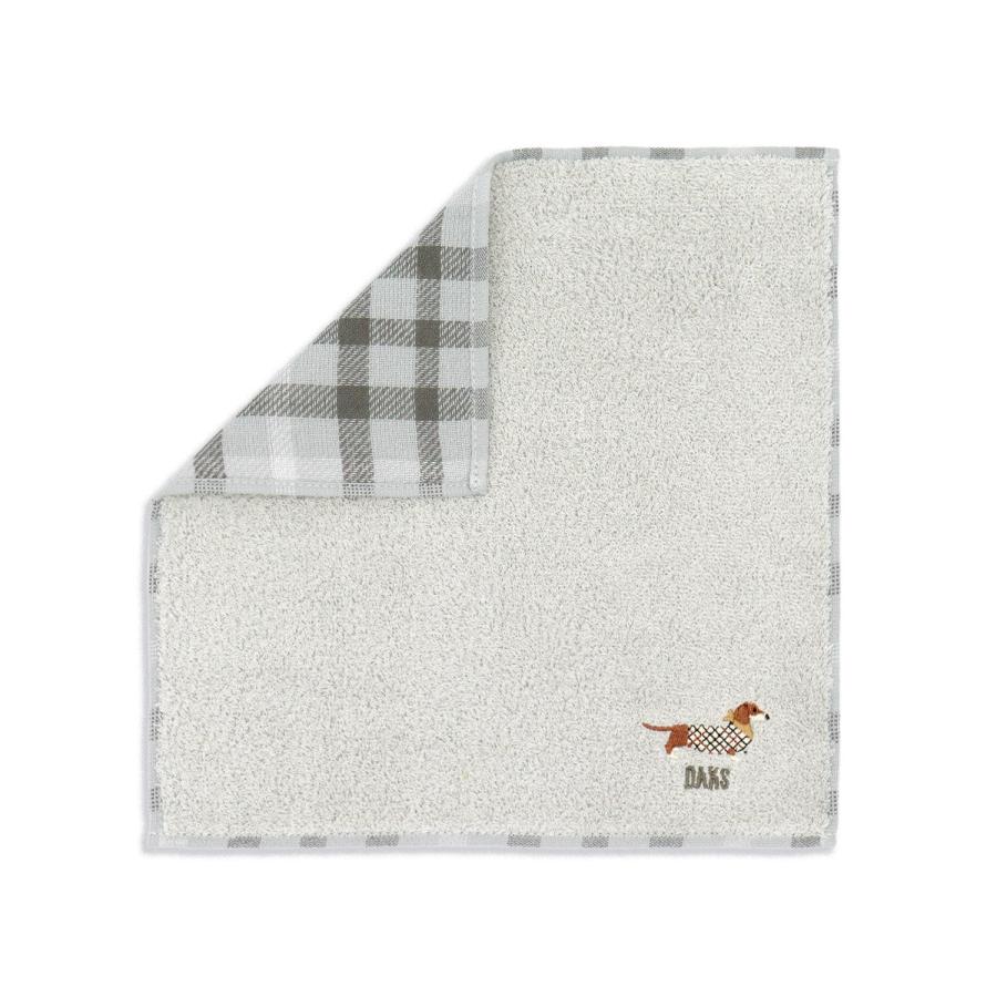 DAKS（ダックス） タオルハンカチ タオル 名入れ 刺繍 ハウスチェック